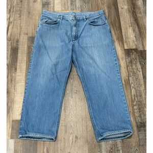 Loro Piana Womens Cropped Jeans Pants Size 36 Made in Italy Stretch Luxury